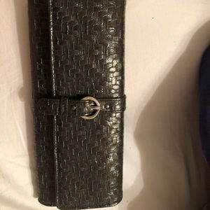 Roomy Woven Wristlet!